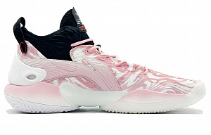 LiNing YuShuai 18 Mid Top Basketball Shoes Men's Pink 1 2671461