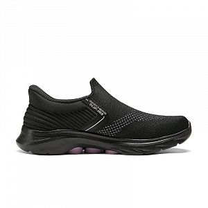 Skechers Women's GO WALK Low Top Casual Shoes Women's Black Pink 1 2671468