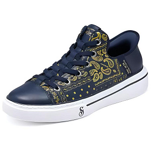 Skechers SNOOP Low Top Skateboard Shoes Men's Marine Blue 1 2671487
