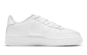 Nike Air Force 1 Anti-Slip Wear-Resistant Low-Top Skateboard Shoes GS White Blue 1 2671725