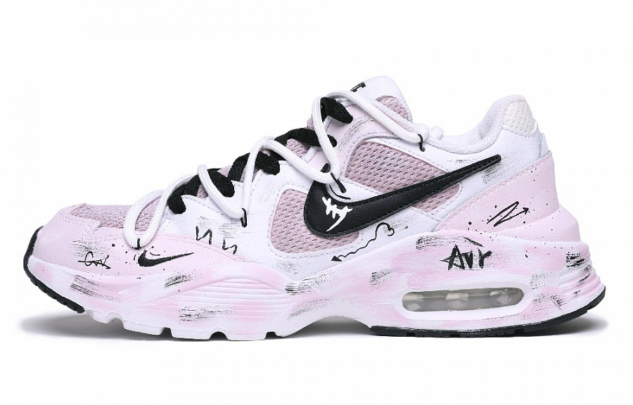 Nike Air Max Fusion Running Shoes Women's Low-Top White/Black купить в интернет-магазине Yoocart с быстрой доставкой по России.