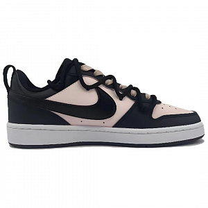 Nike Court Borough Low Cloud Structure Slip Resistant Coverage Low Top Skateboard Shoes GS Black Pink 1 2672016