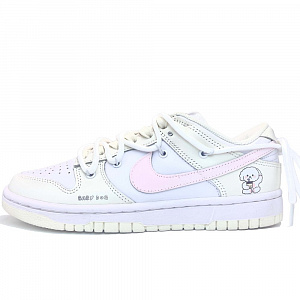 Nike Dunk Skateboard Shoes Women's Low top White