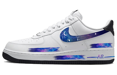 Nike Air Force 1 Skateboard Shoes Men Low-Top White/Blue