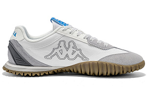 Kappa Anti-Slip Wear-Resistant Low-Top Casual Shoes Unisex White Gray 1 2672314