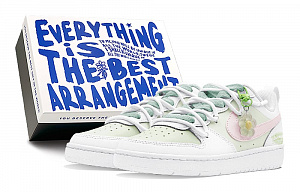 Nike Court Borough Skateboard Shoes Women's Low top Pink