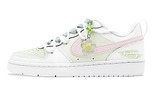 Nike Court Borough Skateboard Shoes Women's Low top Pink 1 2672533