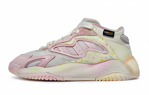 Adidas Originals Streetball Cushioning Anti-Slip And Wear-Resistant Mid-Top Casual Shoes Unisex Custard Pink 1 2672573
