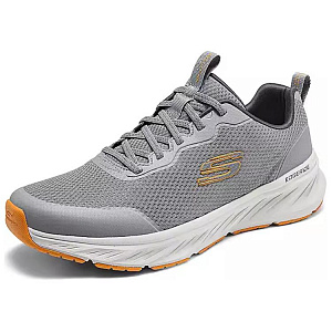 Skechers Sport Low Top Casual Running Shoes Men's Gray Orange 1 2672699