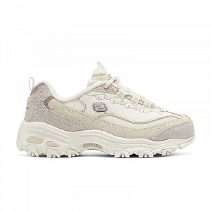 Skechers DLITES Low Top Chunky Sneakers Women's Ecru 1 2672725
