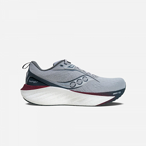 Saucony TRIUMPH Victory 22 Anti Slip Wear Resistant Low Top Training For Long Distance Running Shoes Men's Gray 1 2672884