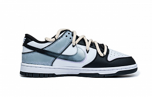 Nike Dunk Astronaut Anti-Slip Wear-Resistant Low-Top Skateboard Shoes GS Black White 1 2673191