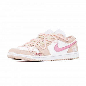 Jordan Air Jordan 1 Vintage Basketball Shoes Unisex Low top Pink 1 2673379