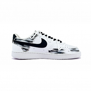 Nike Court Vision 1 Skateboard Shoes Men's Low top White Black 1 2673856