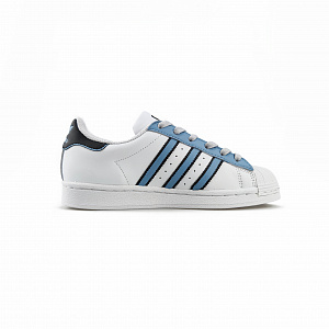 Adidas Originals SUPERSTAR Anti-Slip And Wear-Resistant Lightweight Low-Top Skateboard Shoes Unisex Ink Blue 1 2674181