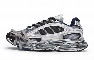 Adidas Originals Ozmillen Wear-Resistant Slip-Resistant Low-Top Running Shoes Unisex Gray Black 1 2674305