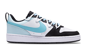 Nike Court Borough Low 2: Leaping To Seek The Sea Anti-Slip Wear-Resistant Low-Top Skateboard Shoes GS Blue White 1 2674723