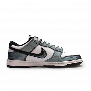 Nike Dunk Skateboard Shoes Unisex Low top Black Blue White 1 2674947