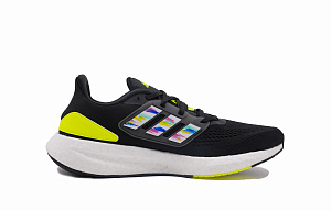 Adidas Pureboost 22 Running Shoes Men's Low top Black/Yellow 1 2674971