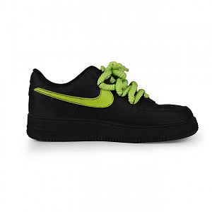 Nike Air Force 1 Slip-Resistant Low-Top Skateboard Shoes Unisex Black Green 1 2675081