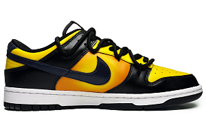 Nike Dunk Bruce Lee Anti-Slip Wear-Resistant Lightweight Breathable Low-Top Skateboard Shoes GS Black Yellow 1 2675167