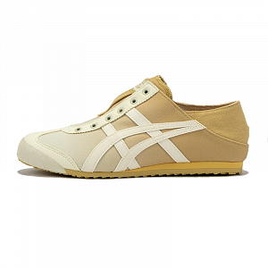 Onitsuka Tiger MEXICO 66 Anti Slip Wear Resistant Low Top Casual Shoes Unisex Yellow White