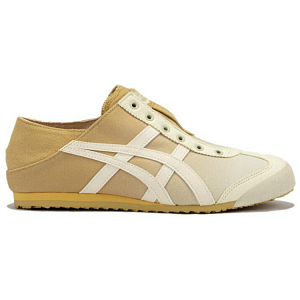 Onitsuka Tiger MEXICO 66 Anti Slip Wear Resistant Low Top Casual Shoes Unisex Yellow White 1 2675444