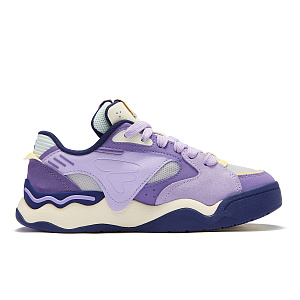 Pigalle x FILA FUSION Kick 2.0 Low Top Skateboard Shoes Women's Purple Gray 1 2675581