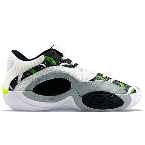 Jordan Tatum 2 Cushioning Anti-Slip Wear-Resistant Breathability Low-Top Basketball Shoes Men's Black White 1 2675610