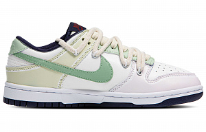 Nike Dunk Skateboard Shoes Women's Low top White/Yellow/Pink/Green 1 2675862