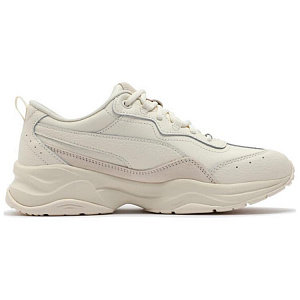 PUMA CILIA LUX Abrasion Resistant Low Top Casual Shoes Women's Ecru 1 2676103