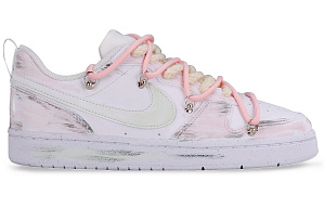 Nike Court Borough Anti-Slip And Wear-Resistant Lightweight Low-Top Skateboard Shoes GS Light Purple 1 2676231