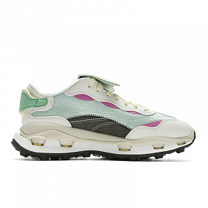FILA KM2 Low-Top Casual Shoes Women's Green White 1 2676818