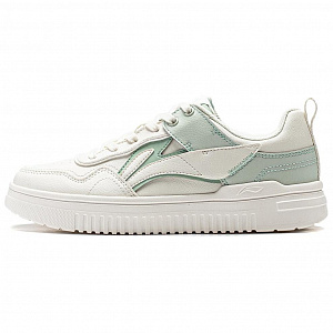 LiNing Qingyun Low Top Casual Shoes Women's White Green