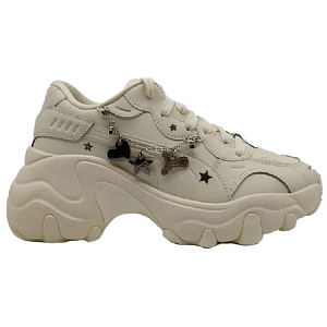 PUMA Pulsar Wedge Low Top Casual Shoes Women's Ecru 1 2676980