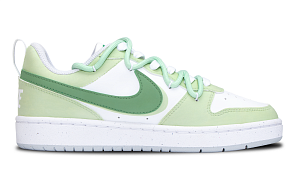 Nike Court Borough Anti Slip Wear Resistant Low Top Skateboard Shoes GS Light Green 1 2677364