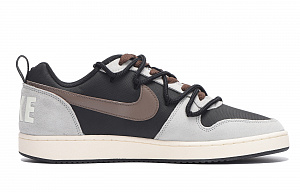 Nike Court Borough Anti-Slip Wear-Resistant Low-Top Skateboard Shoes Men's Gray Brown 1 2677483