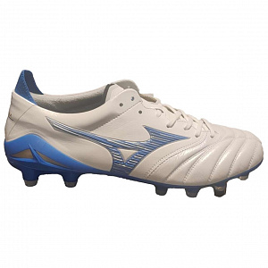 Mizuno Morelia Neo Anti-Slip Wear-Resistant Soccer Shoes Unisex White Blue 1 2677770