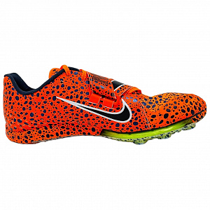 Nike Air Zoom LJ Anti Slip Wear Resistant Low Top Training Shoes Men's Orange Black 1 2677817