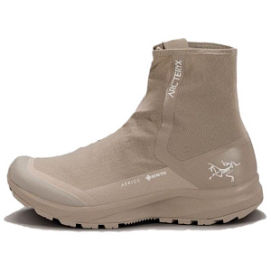 Arcteryx AERIOS NIVALIS Anti-Slip And Wear-Resistant Water-Resistant High-Top Trekking Shoes Unisex Smoke Bluff