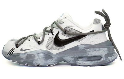 Nike Air Max Fusion Low Top Running Shoes Women's Gray White