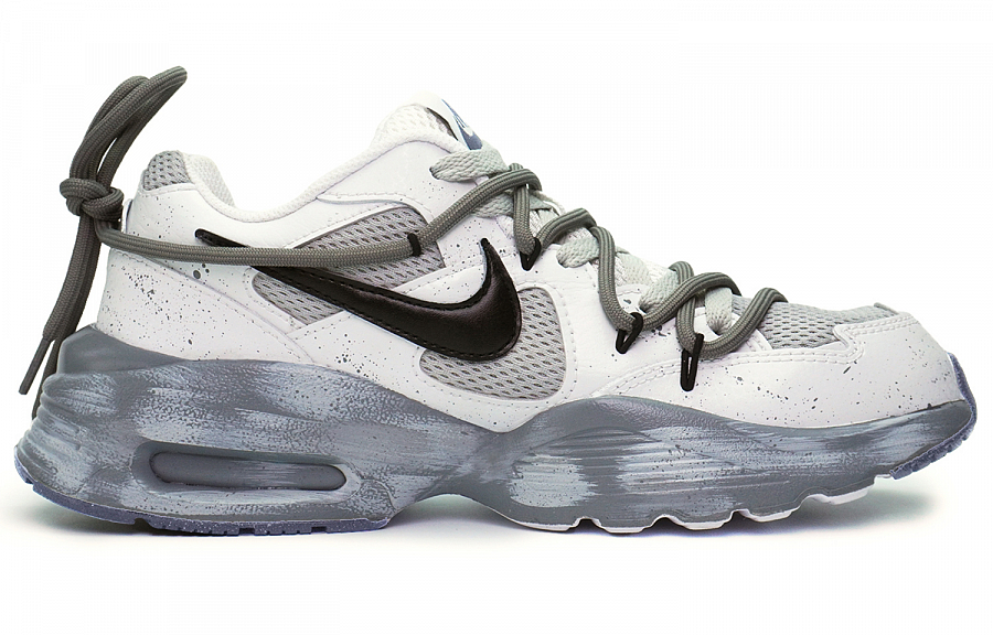 Nike Air Max Fusion Low Top Running Shoes Women's Gray White купить в интернет-магазине Yoocart с быстрой доставкой по России.