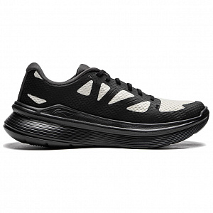 LiNing Ling Yue Anti-Slip Wear-Resistant Low-Top Casual Running Shoes Men's Gray Black 1 2678242