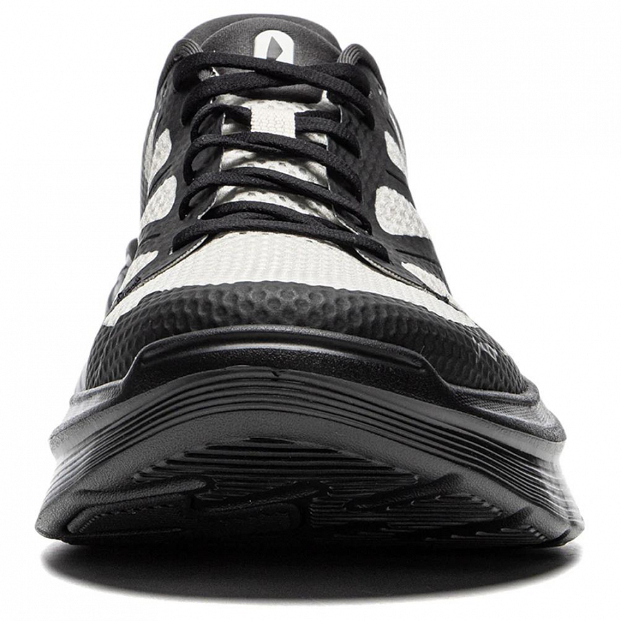 LiNing Ling Yue Anti-Slip Wear-Resistant Low-Top Casual Running Shoes Men's Gray Black