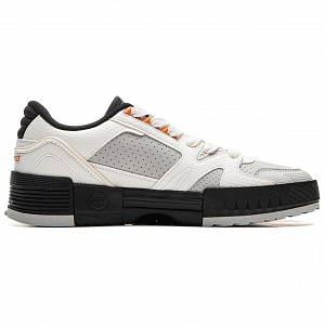 LiNing Li Cheng Slip-Resistant Cushioning Wear-Resistant Low-Top Skateboard Shoes Men's White Black 1 2678291