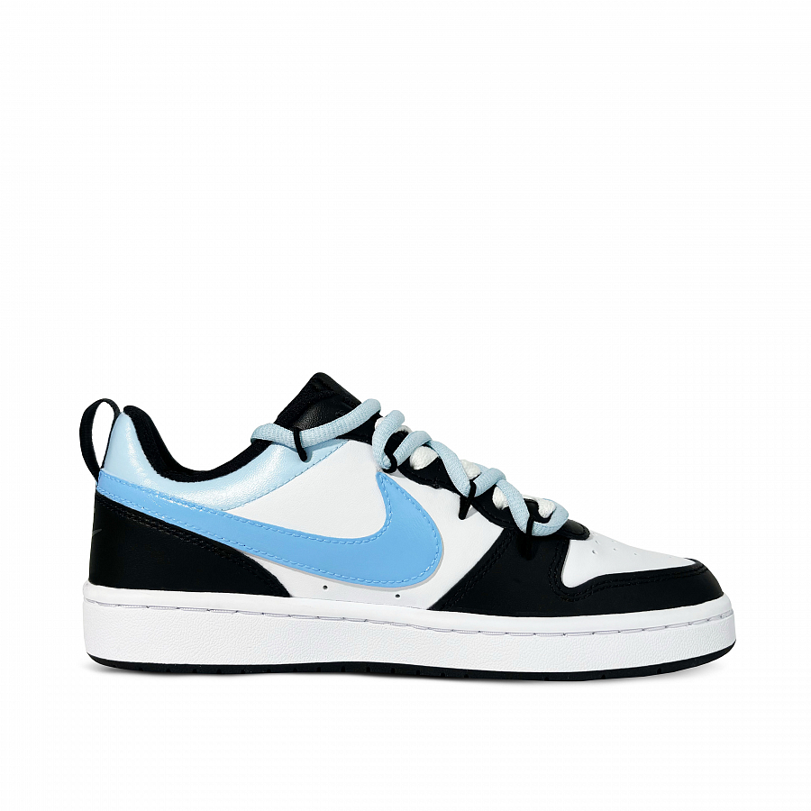 Nike Court Borough Hug The Dog Non-slip Lightweight Low-Top Skateboard Shoes GS Blue Black купить в интернет-магазине Yoocart с быстрой доставкой по России.