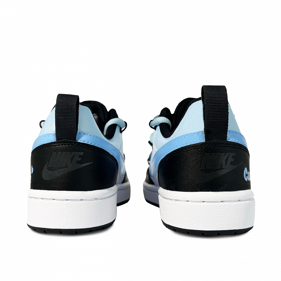 Nike Court Borough Hug The Dog Non-slip Lightweight Low-Top Skateboard Shoes GS Blue Black купить в интернет-магазине Yoocart с быстрой доставкой по России.