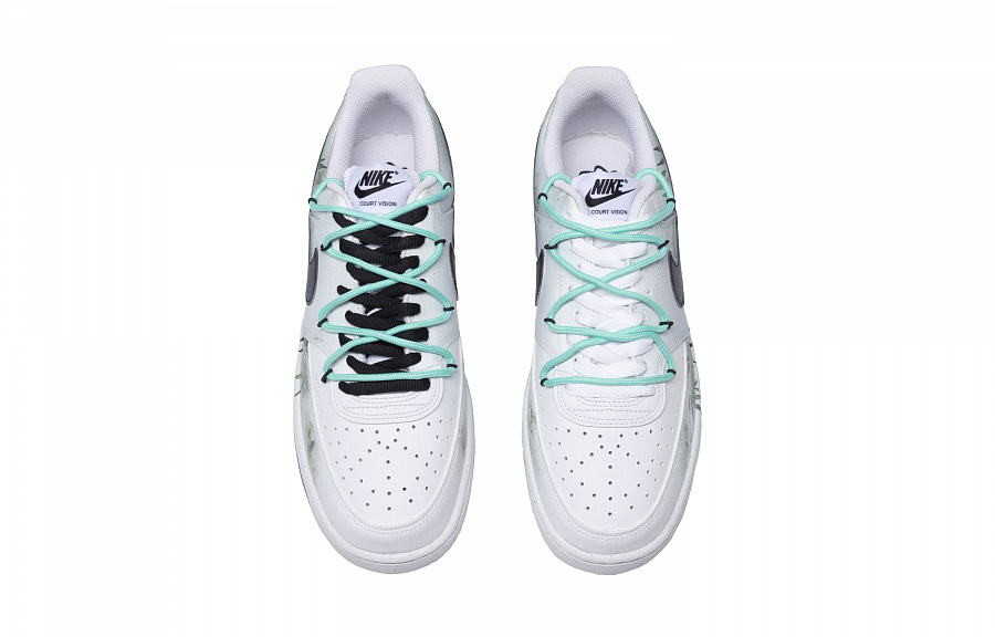 Nike Court Vision 1 Skateboard Shoes Men Low-Top White/Pink купить в интернет-магазине Yoocart с быстрой доставкой по России.