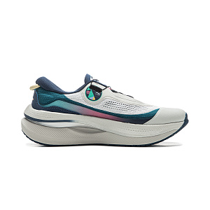 LiNing Soft Go Ma Cushioning Anti-Slip Wear-Resistant Breathable Support Rebound Low-Top Casual Shoes Women's Blue 1 2678491