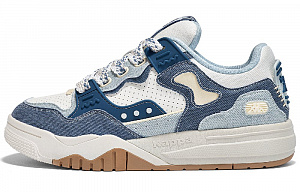 Kappa Anti-Slip Wear-Resistant Low-Top Skateboard Shoes Unisex Floating Blue